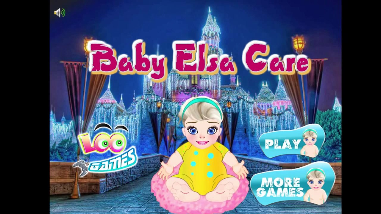 Disney Frozen Baby Elsa Care   Frozen Game   Frozen Kids Games