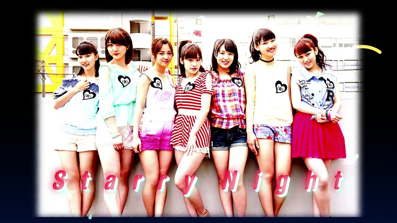 Up Up Girls (Kako Kari) Starry Night アップアップガールズ（仮） ミュージックイメージビデオ