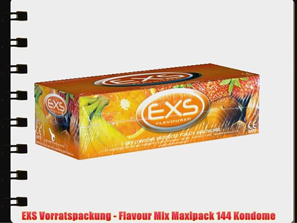 Exs vorratspackung - flavour mix maxipack 144 kondome