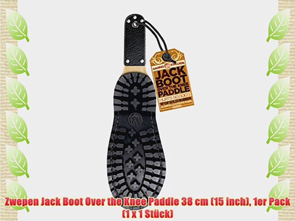 Zwepen Jack Boot Over the Knee Paddle 38 cm (15 inch) 1er Pack (1 x 1 St?ck)