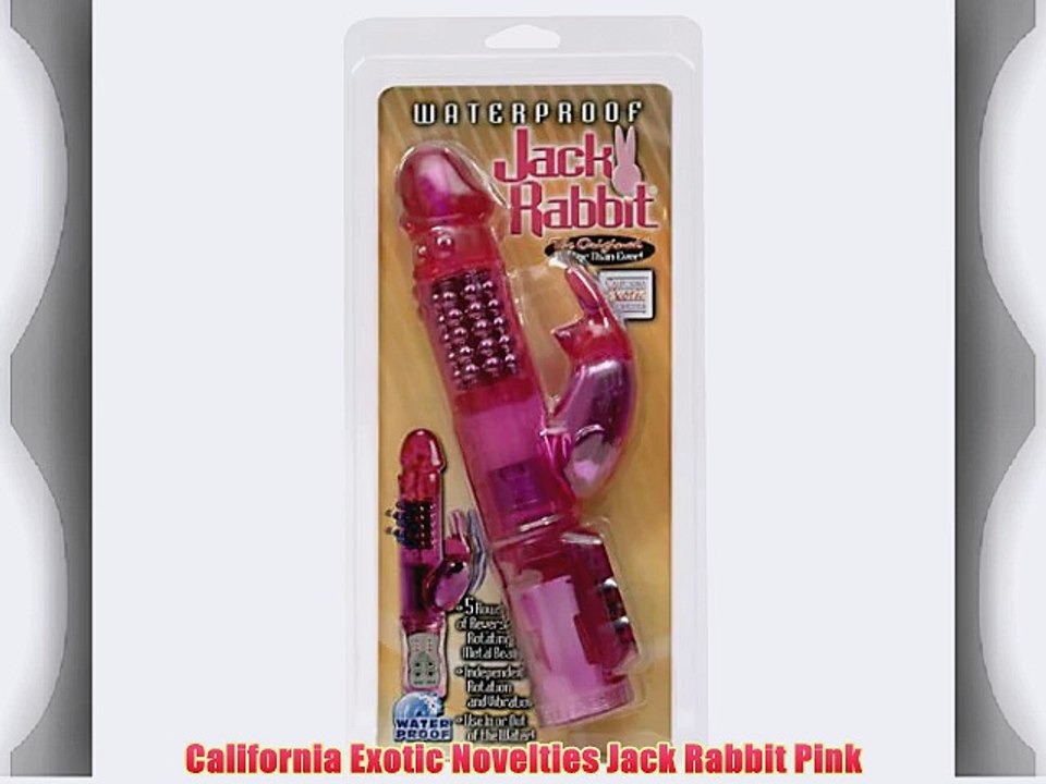 California Exotic Novelties Jack Rabbit Pink