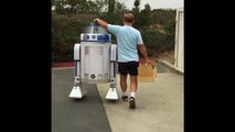 R2-D2 peut maintenant voler - Drone volant géant R2-D2