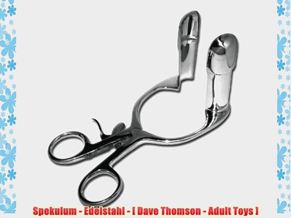 Spekulum - Edelstahl - [ Dave Thomson - Adult Toys ]