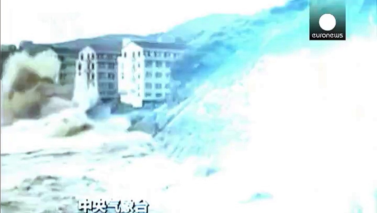 Höchste unwetterwarnung in china: eine million menschen evakuiert