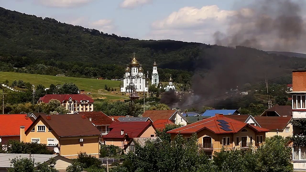 Перестрелка в Мукачеве 11/07/2015 есть жертвы