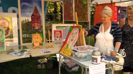 Schildersfestival trekt vijfduizend mensen naar Sellingen - RTV Noord