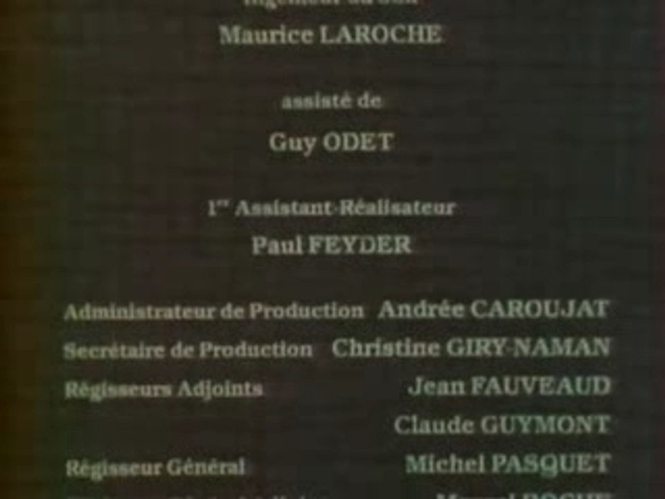 Serie TV - Des grives aux loups (fin) -