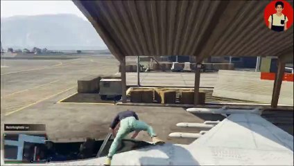 GTA V -  Stealing Jet - #GTA V Jet Çalmak