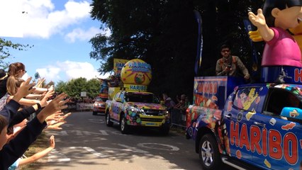 La caravane du Tour de France à Trébry