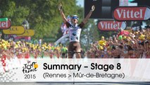 Summary - Stage 8 (Rennes > Mûr-de-Bretagne) - Tour de France 2015