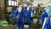 Germany: Training for Ebola work in Liberia, these workers are taking no risks!