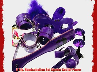 8 Tlg. Handschellen Set Starter Set f?r Paare