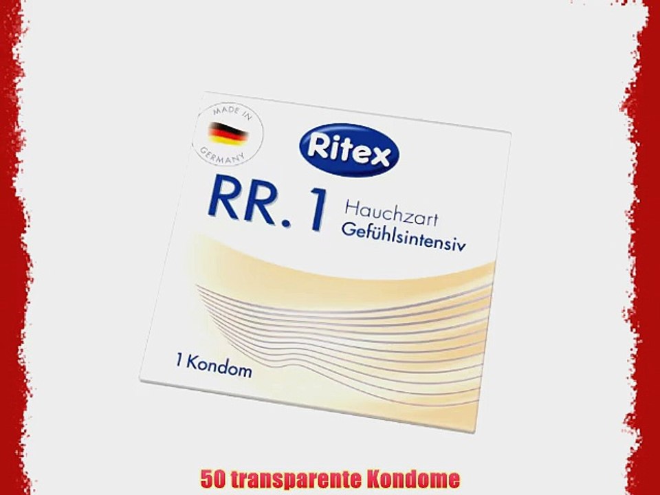 Ritex Kondome RR.1 naturfarben 50er Pack (50 x 1 St?ck)