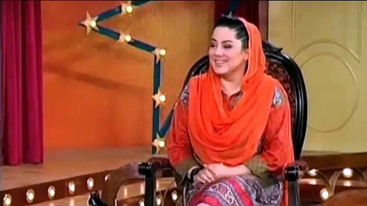 Azizi as Raja Riaz of PPP in Hasb e Haal 11th J...