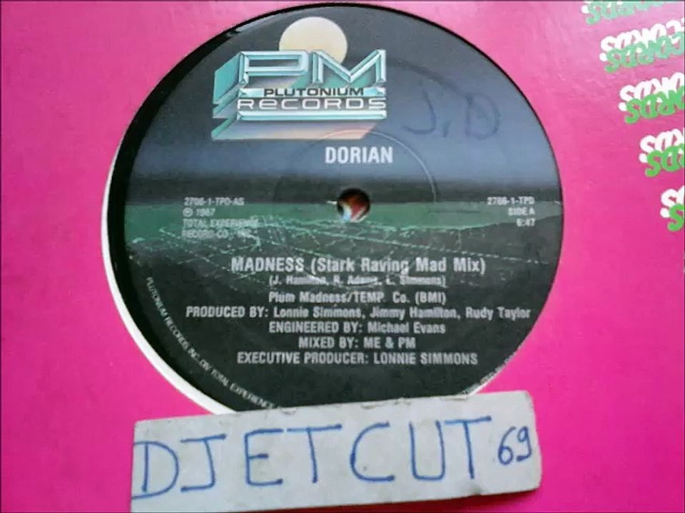 DORIAN -MADNESS(RIP ETCUT)PLUTONIUM REC 87