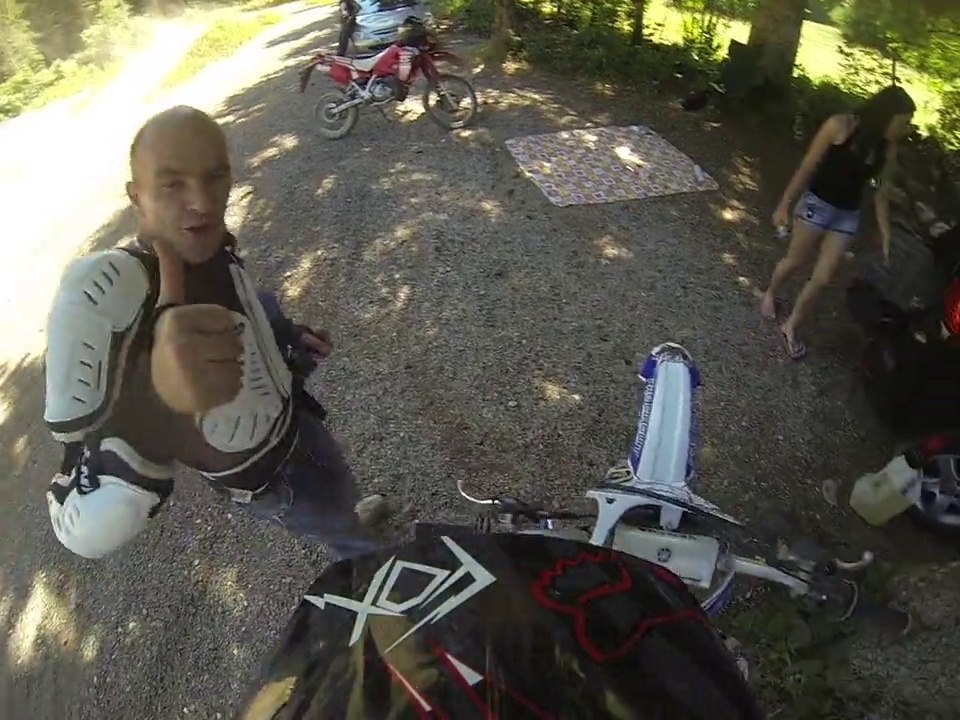 YAMAHA    450 Y Z F YOAN   -terrain de cross saint - Laurent en Grandvaux  lulu du jura