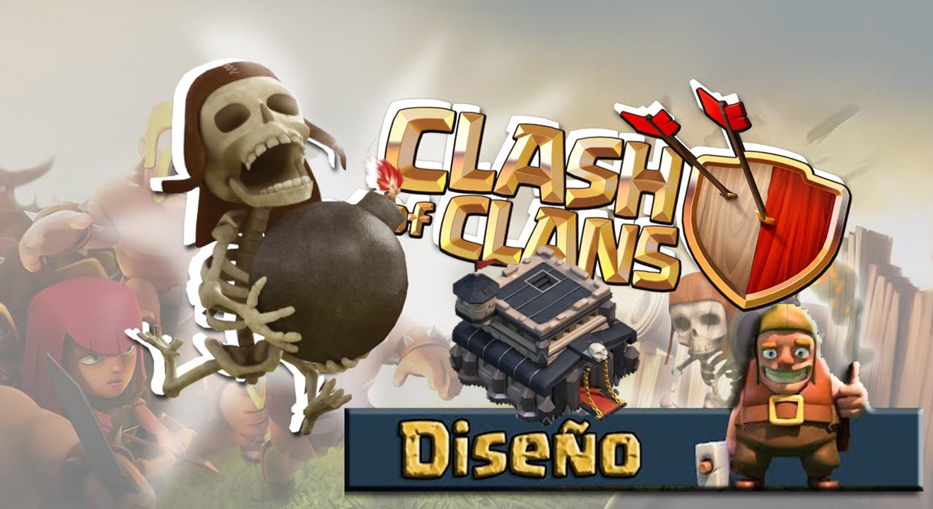 Aldea farming th9 //Diseñando clash of clans
