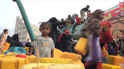أزمة حادة في توفير مياه الشرب باليمن