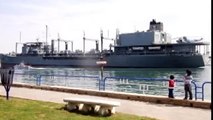 Iranian warships pass through Suez Canal