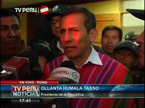Humala: No hemos hablado de medios, hemos hablado de actores