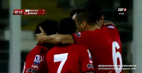 Ignacio Ibanez 0:1 | Colo Colo v. Nublense 11.07.2015 Copa Chile
