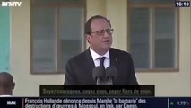 Remix d'un discours de François Hollande
