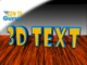 Photoshop 3D Text Effects, how to make 3D Text, CS5 CS6 CC Tutorial