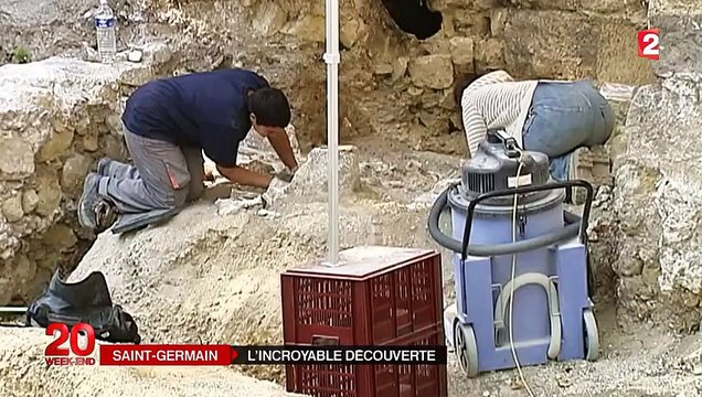 Des squelettes exhumés au Quartier Latin, à Paris