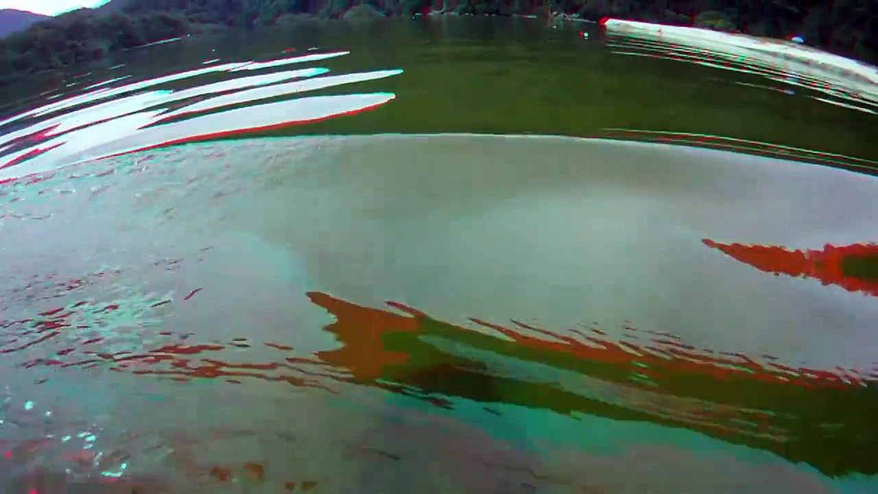 Praia do Puruba em 3D, visão com óculos em terceira dimensão, Ubatuba, SP, Brazil, 1 - 3D,  (3)