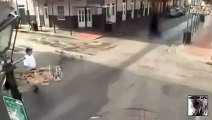 Géant créature fantôme est capturée par des caméras de surveillance NEW ORLEANS