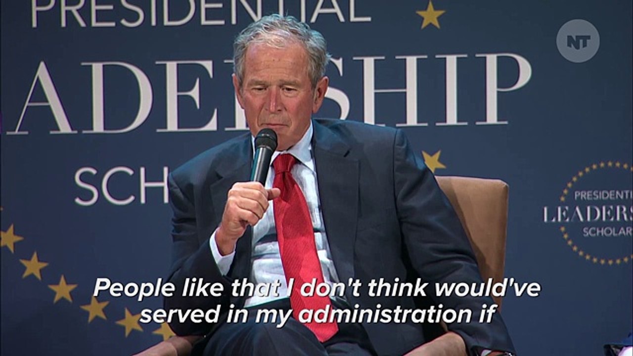 George W. Bush Thinks His Failure At Being President Is Hilarious