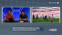 Ronaldinho Gaúcho acerta com o Fluminense até 2016