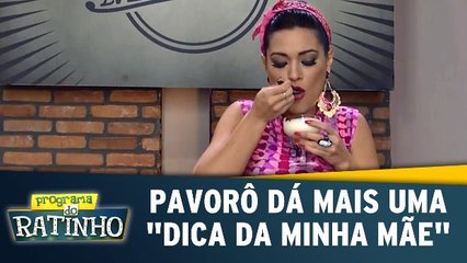 Mãe de Milene Pavorô dá mais um dica de culinária fácil