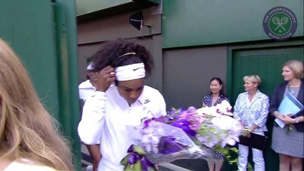 Serena Williams 2-0 Garbine Muguruza