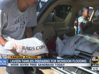 Families prepare for monsoon flooding