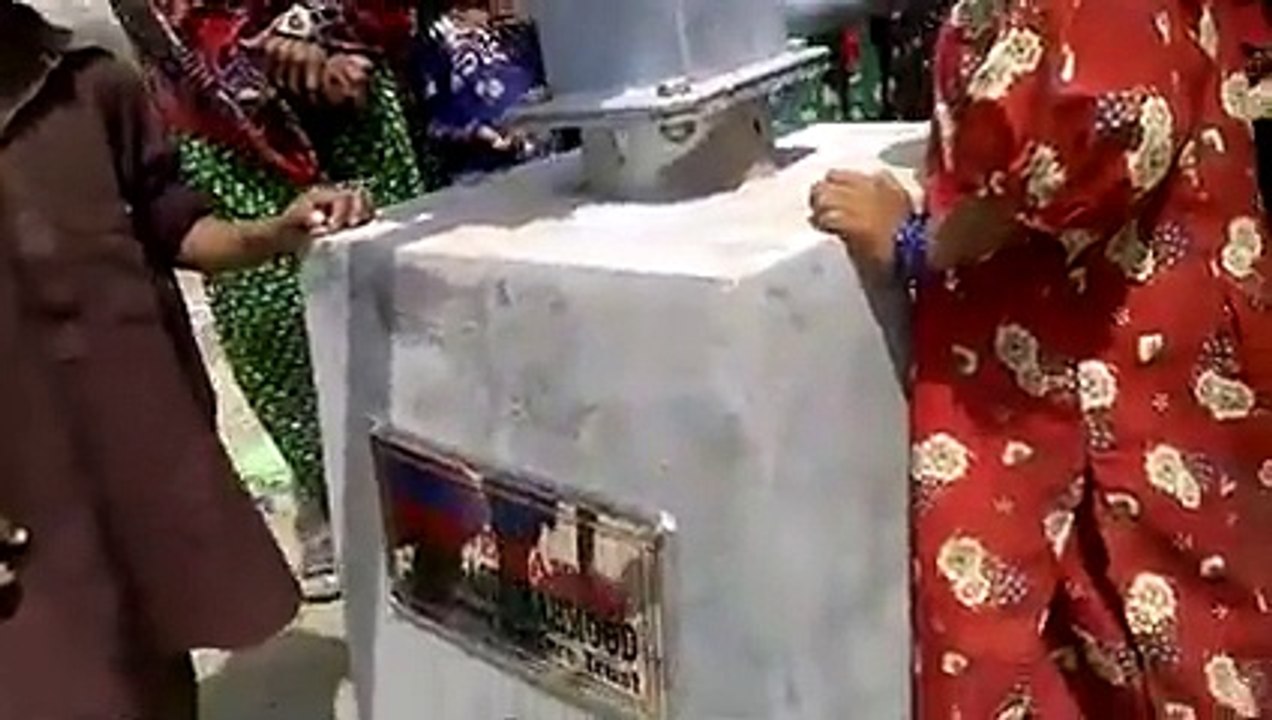 Hand Pump Installation in Thar on 12.4.2015