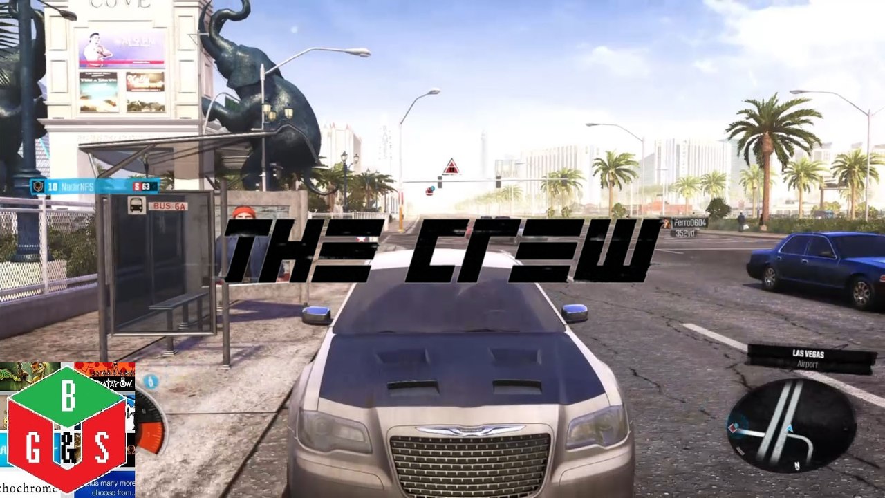 The Crew - The road from LAS VEGAS Airport to SALT LAKE CITY Downtown Gameplay PS4, Xbox One, PC