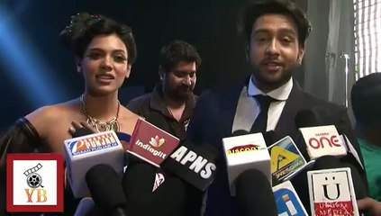 Sara Loren & Adhyanan Suman Speaks On Arvind Kejriwal At On Location Of Movie Isqe Click