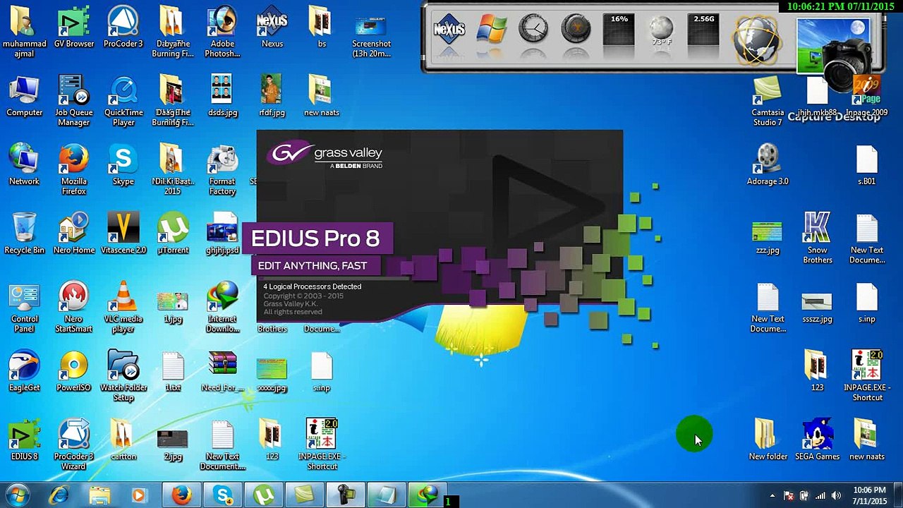 How to Make Edius 8 pro Registration Id And Download Complete In Urdu