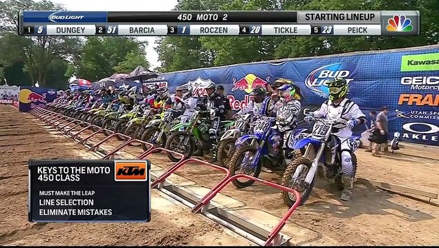 2015 AMA Motocross Redbud 450 moto 2-full race