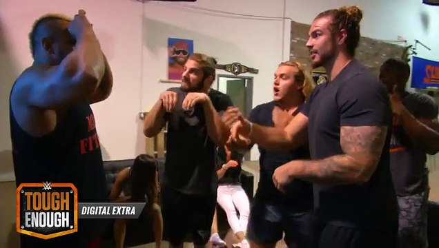 WWE: The barracks plays Heads Up! - WWE Tough Enough Digital Extra, July 10, 2015