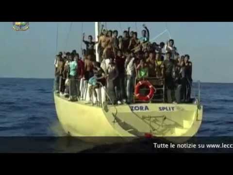Migranti in difficoltà al largo di Leuca, Tg 11 Luglio 2015