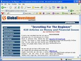Investing For Beginners, Free Investment Articles & Tutorial