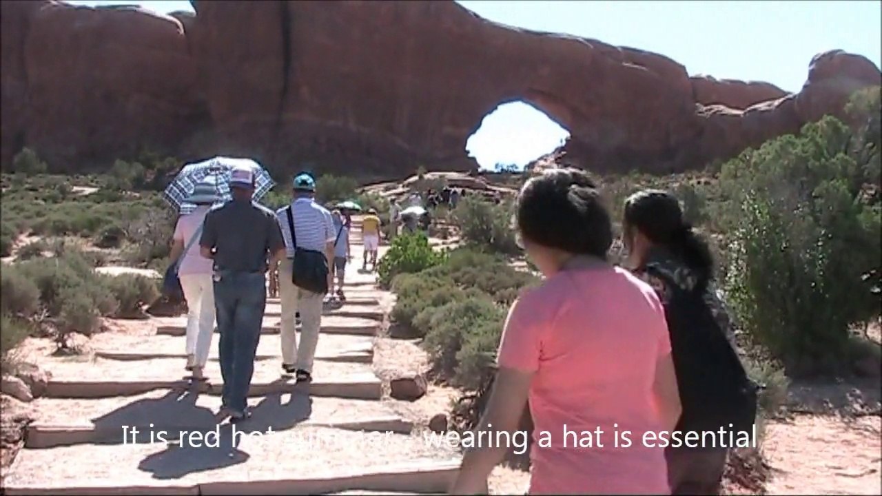 Iconic Sandstone Formations - Renowned Arches National Park, Utah - USA