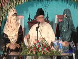 Dr Tahir-ul-Qadri addresses residents of Women’s Itikaf City 2015