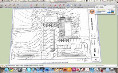 3. Outlining Zones In Your Design - Sketchup Tutorials For Landscape Architects