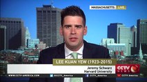 Jeremy Schwarz of Harvard discusses Lee Kuan Yew's legacy