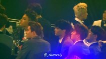 Fancam/ 직캠 150122 EXO's Winning Reaction @24th High One Seoul Music Awards