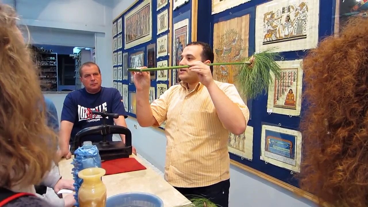 Papyrus Herstellung im alten Ägypten