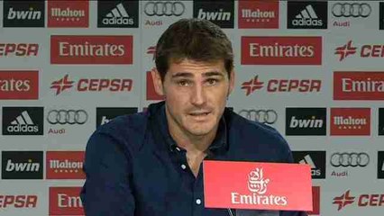 Emocionado y "difícil hasta pronto" de Iker Casillas al Real Madrid